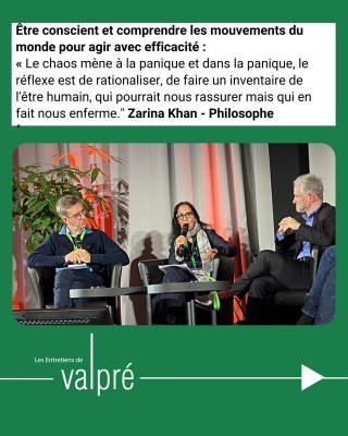 Zarina Khan, philosophe